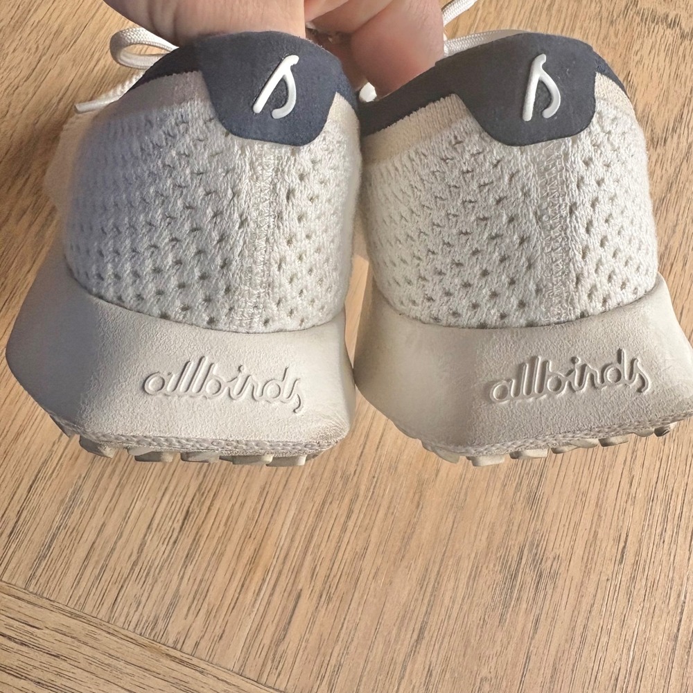$135 Allbirds TD2 Tree Dasher 2 Running Sneakers True Navy Athletic Shoe W10 EUC - Picture 7 of 13